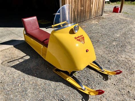 This book would be a benefit to anyone interested in sleds from this time period or looking to buy a more collectible sled from this era. . Vintage snowmobiles for sale